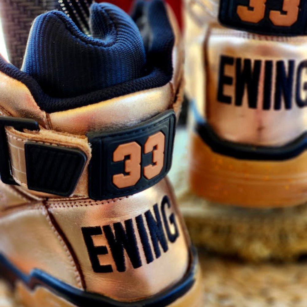 33 Men's High-Top Athletic Shoes - Metallic Bronze/Black
